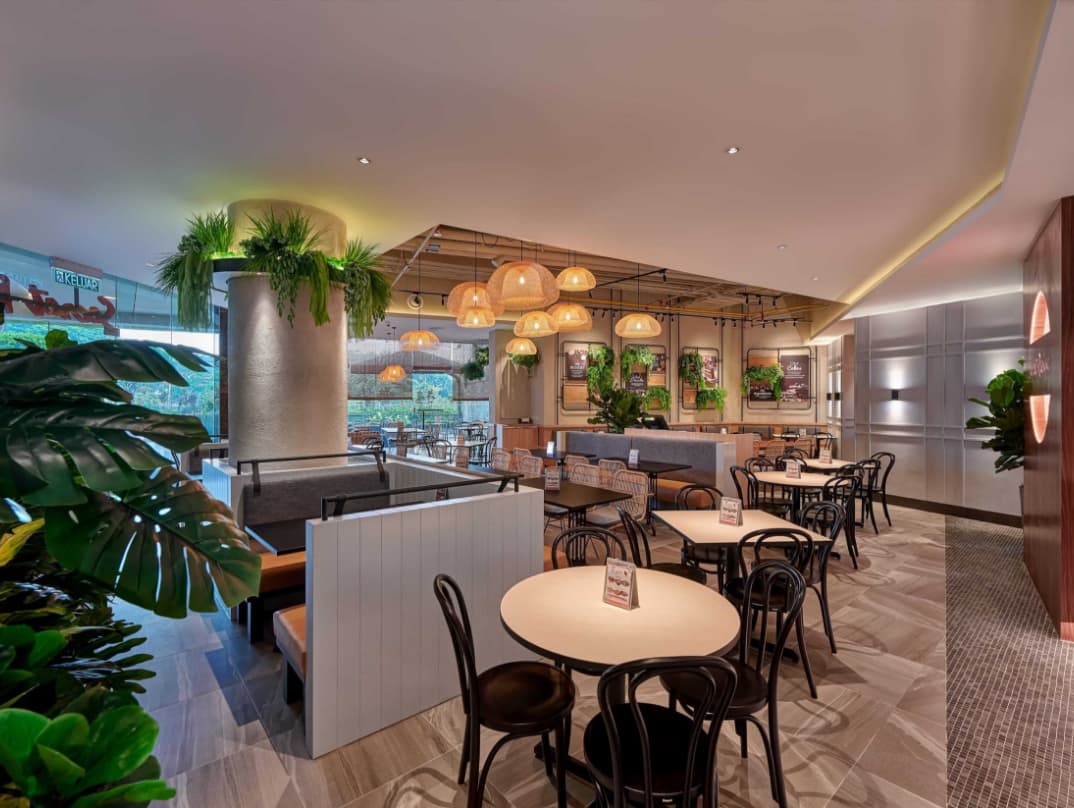 Secret Recipe cafe interior